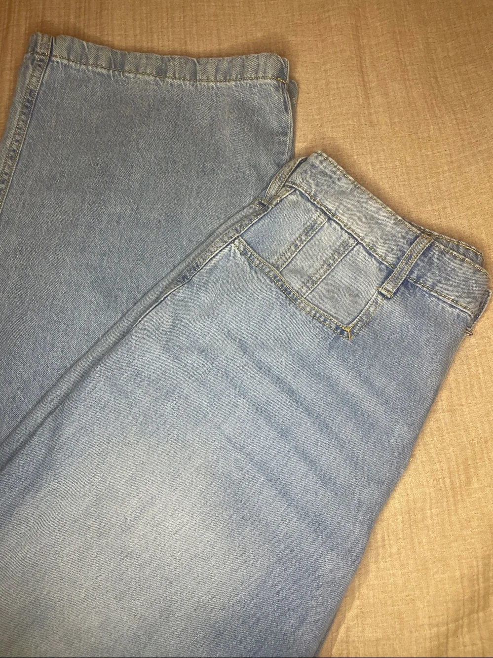 Sanctuary Highland Wide‎ Leg Denim 30 Sail Away Mid Rise Seam Detail NWT
